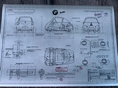 Bmw Isetta Blueprint